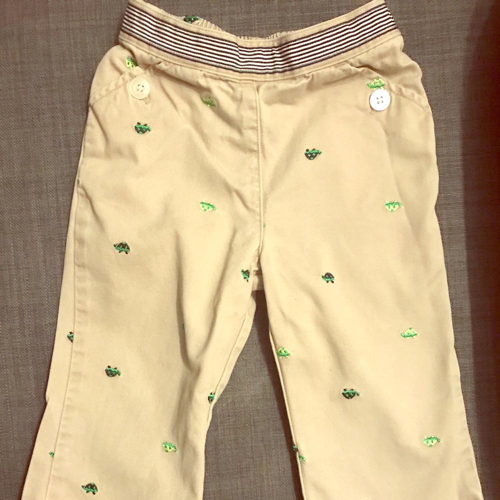 Gymboree Turtle pants! So cute!